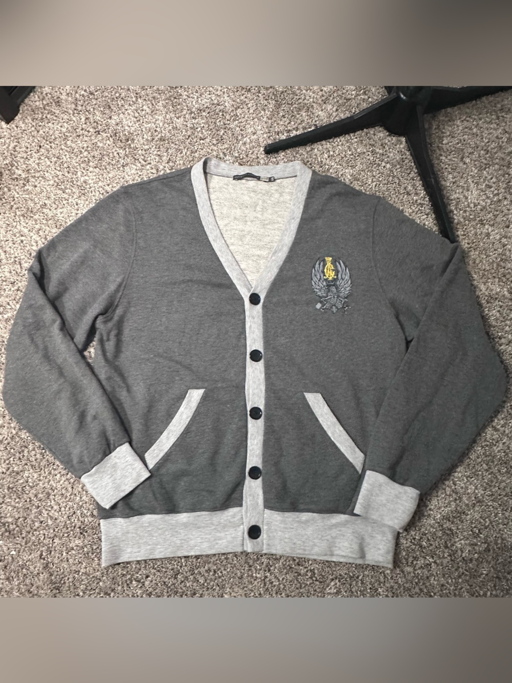 Vintage men’s Christian Audigier cardigan